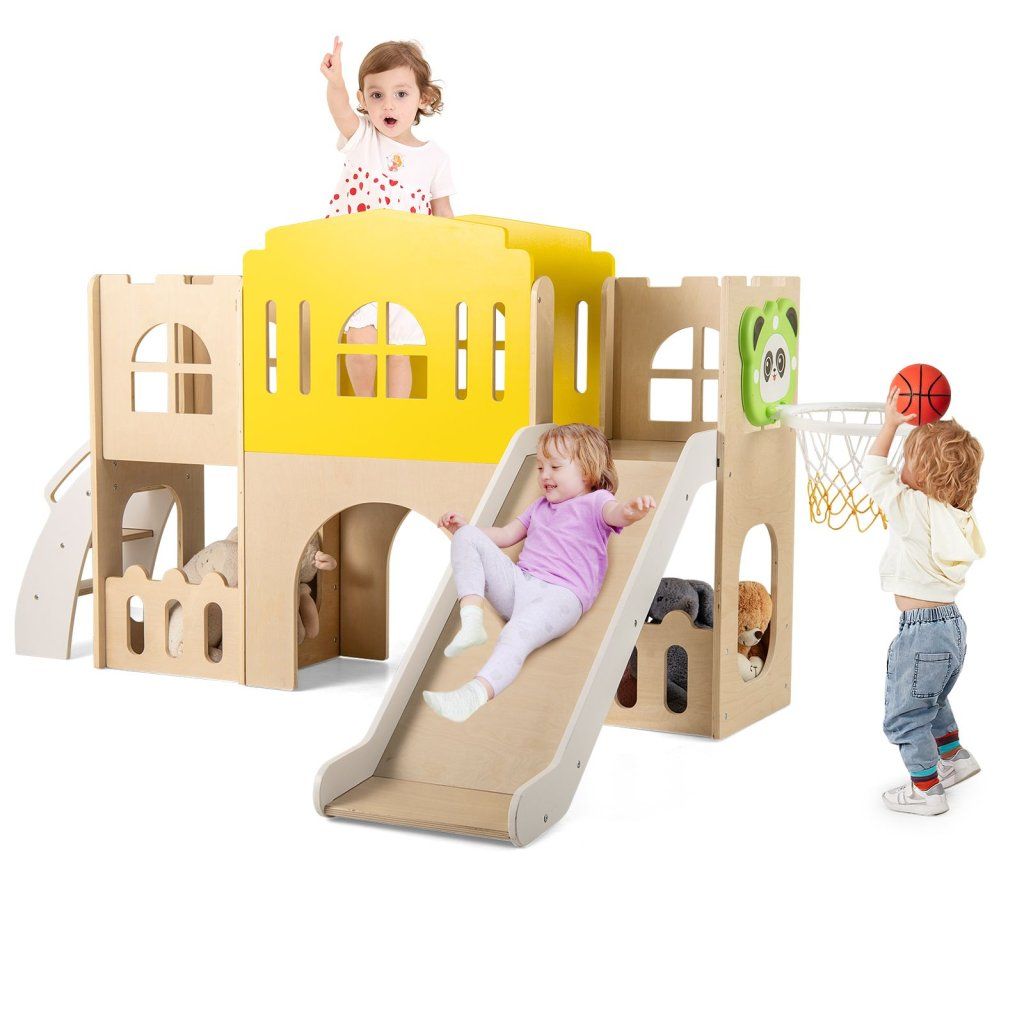 Montessori interiérové hřiště 7v1 PREMIUM